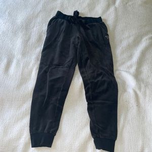 Victoria’s Secret Black Velvet Joggers Size XS